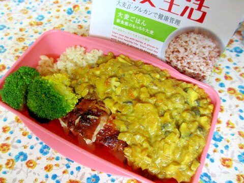 大麦生活大麦ご飯チキン＆きのこカレー